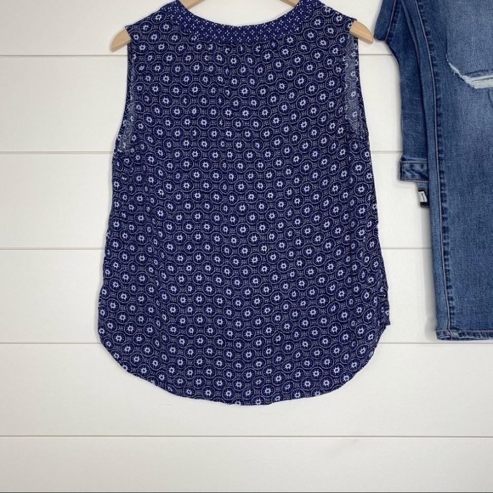 Old Navy Boho Print Sleeveless Tank size Large - Picture 3 of 6